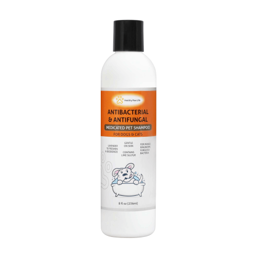Lime Sulfur Pet Shampoo - Pet Care and Veterinary Solution for Itchy and Dry Skin - Safe for Dog;  Cat;  Puppy;  Kitten;  Horse