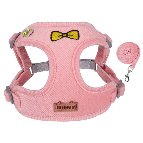 dog Harnesses and dog leash set; Pet Traction Rope Vest Pet Chest Strap Small and Medium Dog Strap Reflective Dog Walking Rope Wholesale